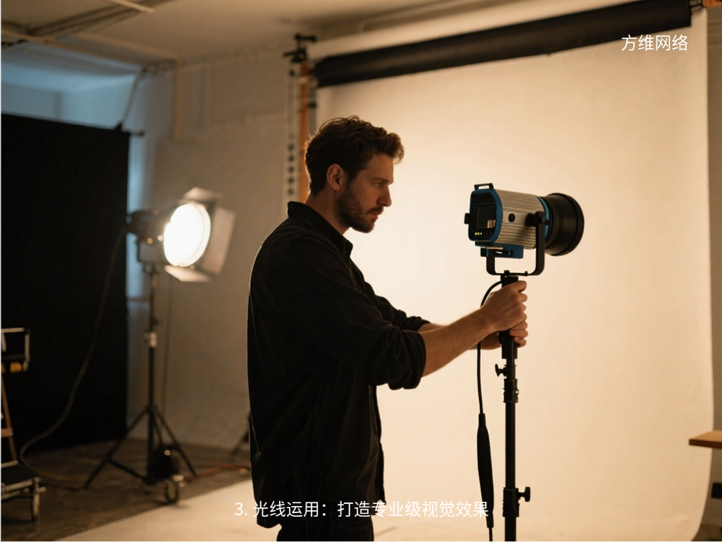 3. 光线运用：打造专业级视觉效果