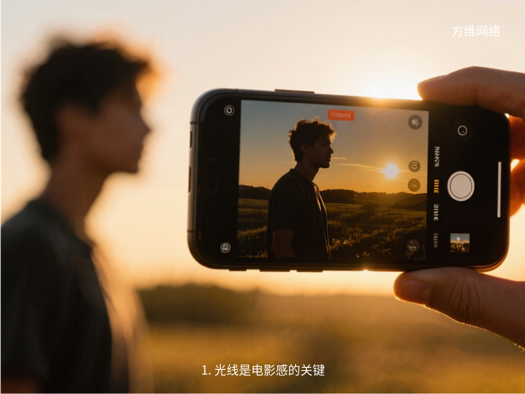 1. 光线是电影感的关键